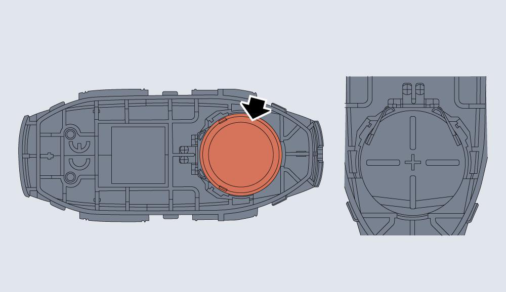 Illustration: Replacing the Smart Key Battery