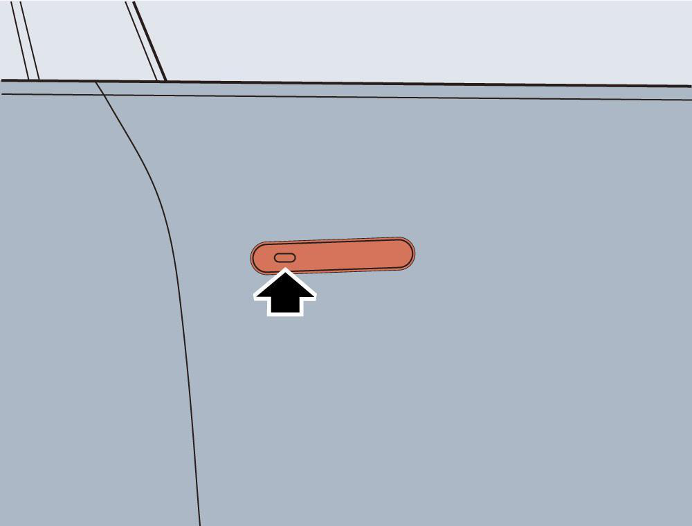 Illustration: Operation of Door Lock System (Keyless)