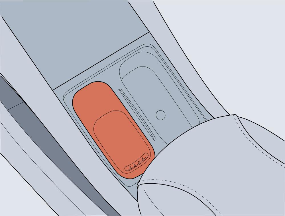 Illustration: Operation of Door Lock System (Key)