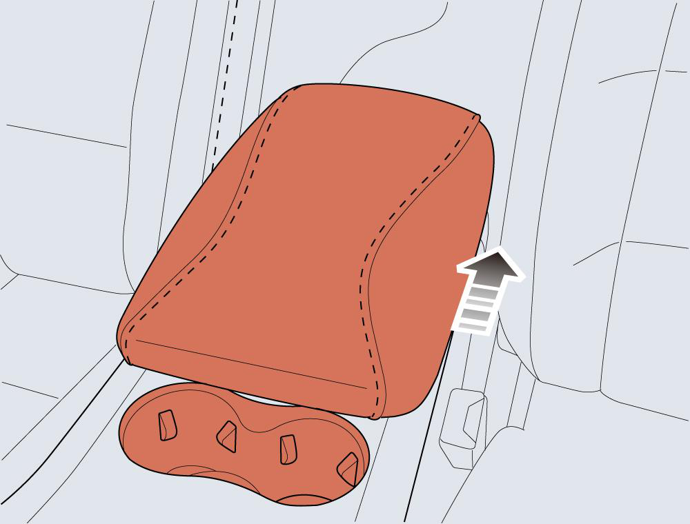 Illustration: Centre Console Cup Holder