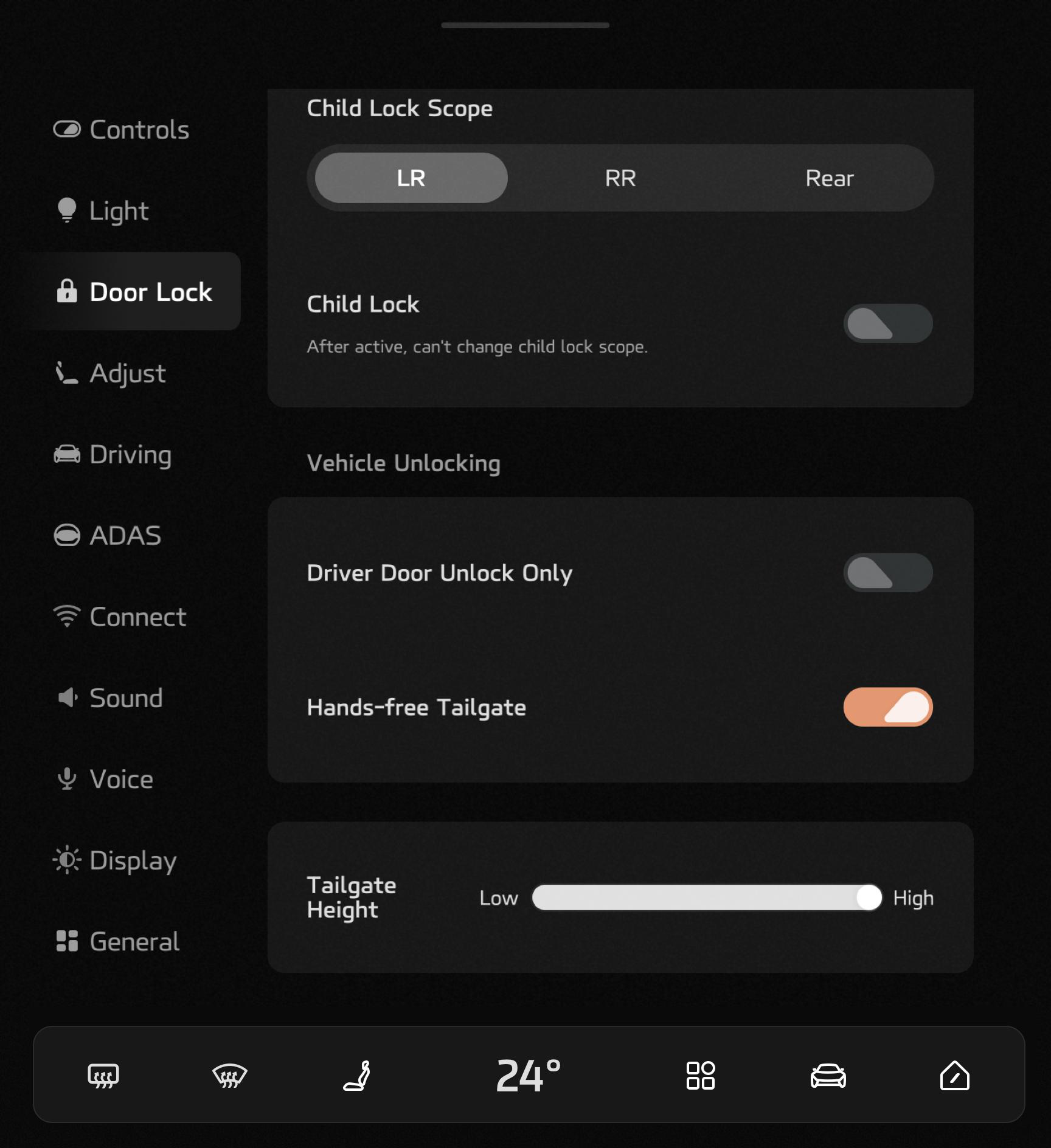 Kick Sensing Function