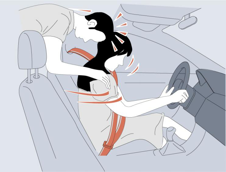 Illustration: Protection Provided by Seat Belts