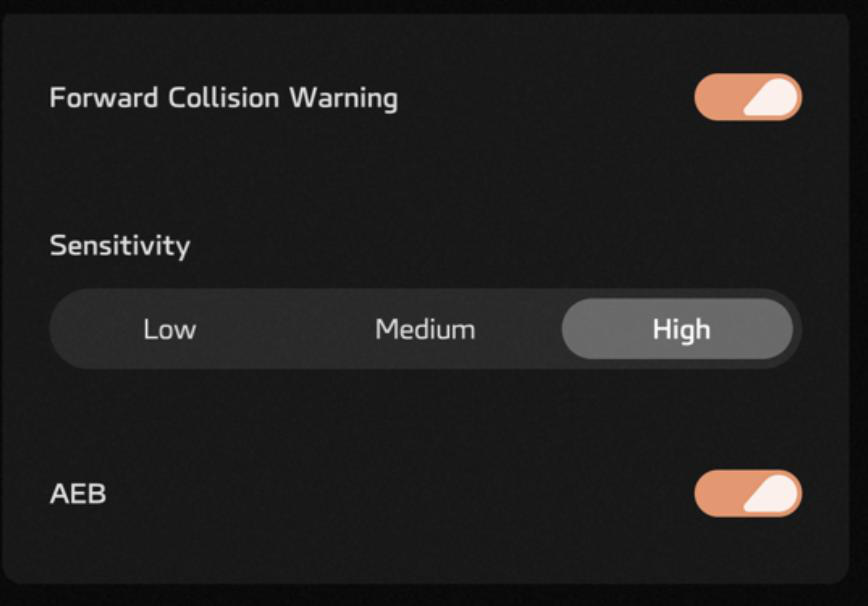 Illustration: Forward Collision Assist System