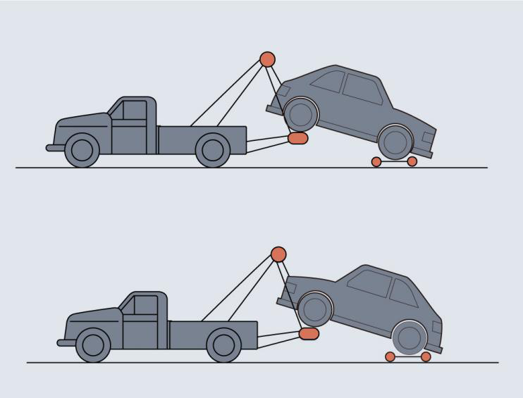 Illustration: Suspended Towing